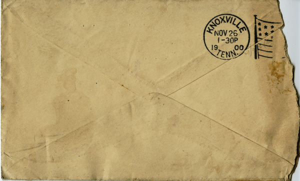 Letter, "Uncle Bob", R. M. Travis in Manila, Philippines, to W. T. Kennerly in Knoxville, Tenn., 1900 Sept. 02 Miniature