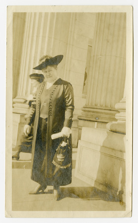 [Photograph portrait of Virginia P. Moore] Miniature