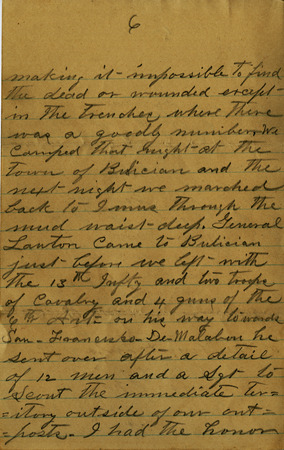 Letter, "Uncle Bob," R. M. Travis in the Philippines to Travis Kennerly in Knoxville, Tenn., 1899 October 11 Miniature