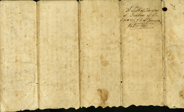 List of Houses that belong to the Trustees of the Bank of East Tennessee 1861 July 11 Thumbnail