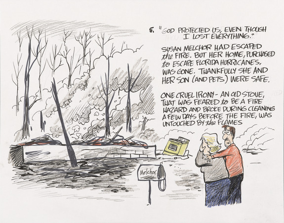 Susan Melchor's Evacuation and Return Miniature